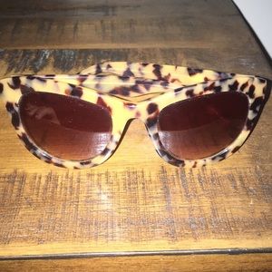 Anthropologie tortoise sunglasses